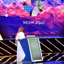 Nadhmi Al Nasr, CEO, NEOM, at the Future Investment Initiative Conference in 2018