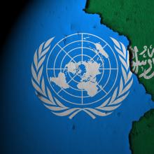 Relationship between the UN and Saudi Arabia.