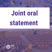 Joint oral statement HRC62